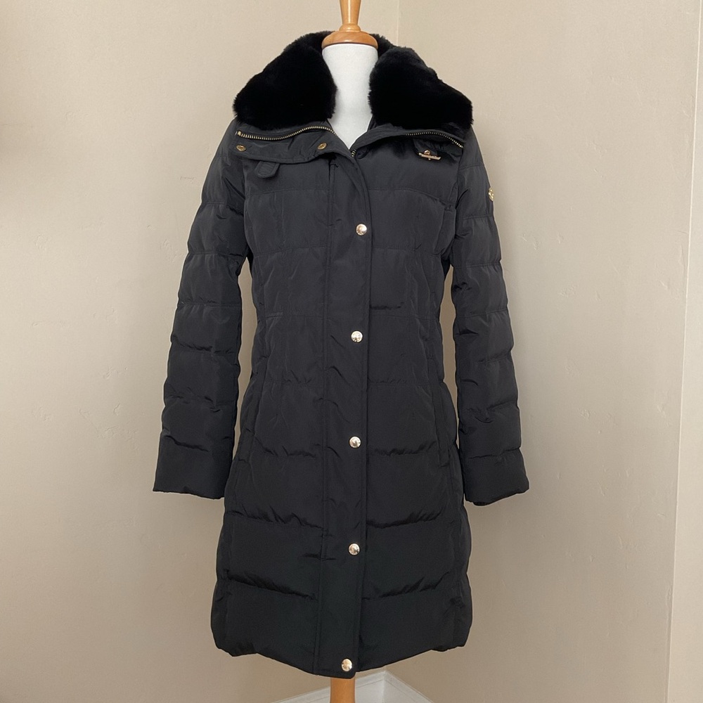 Michael Kors Coat Puffer Coat Black Size M